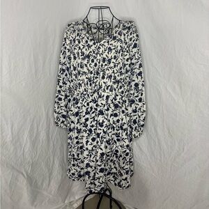 Old Navy Blue Floral Dress